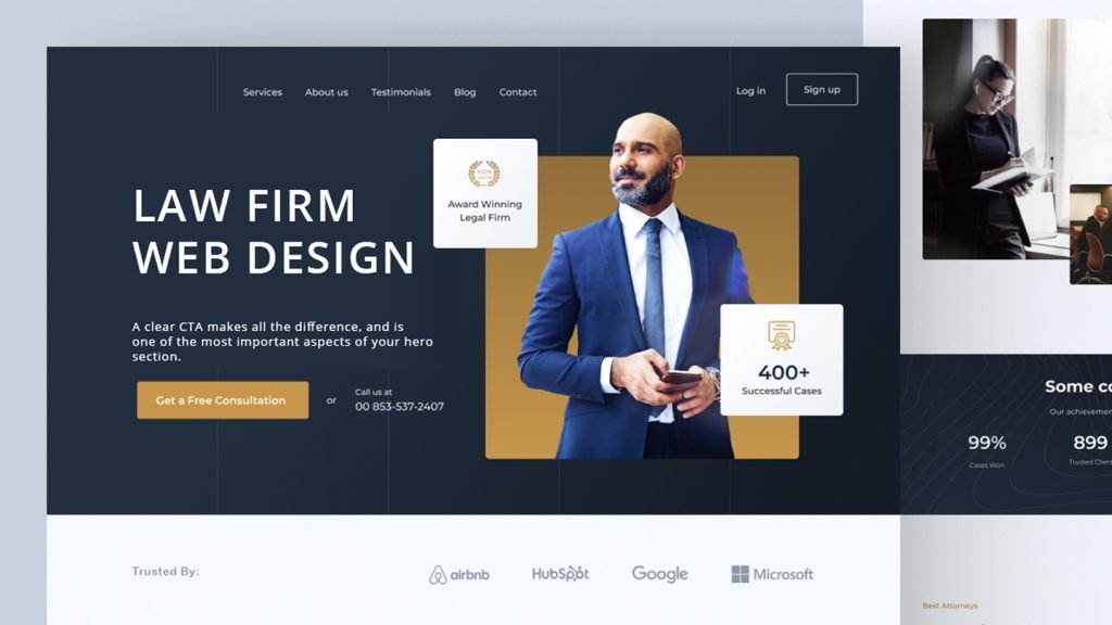 Law and Order Meets Custom Web Design